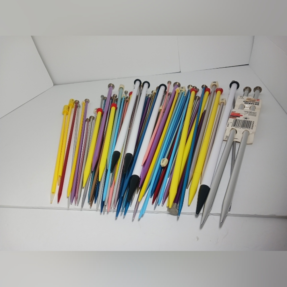 Knitting Needles Lot Of 35 Sets Boye Susan Bates